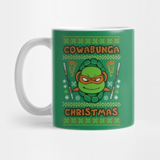 A Very Michaelangelo Christmas Mug